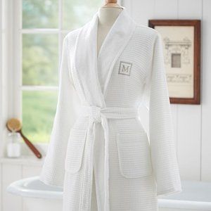 Pottery Barn Waffle Weave Robe